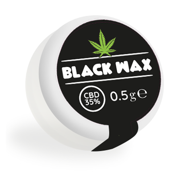 barattolino black wax da 1 grammo