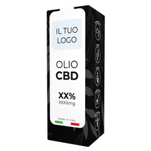 Olio CBD 10 ml personalizzato