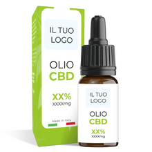Olio CBD 10 ml personalizzato