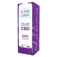 Olio CBD 10 ml personalizzato