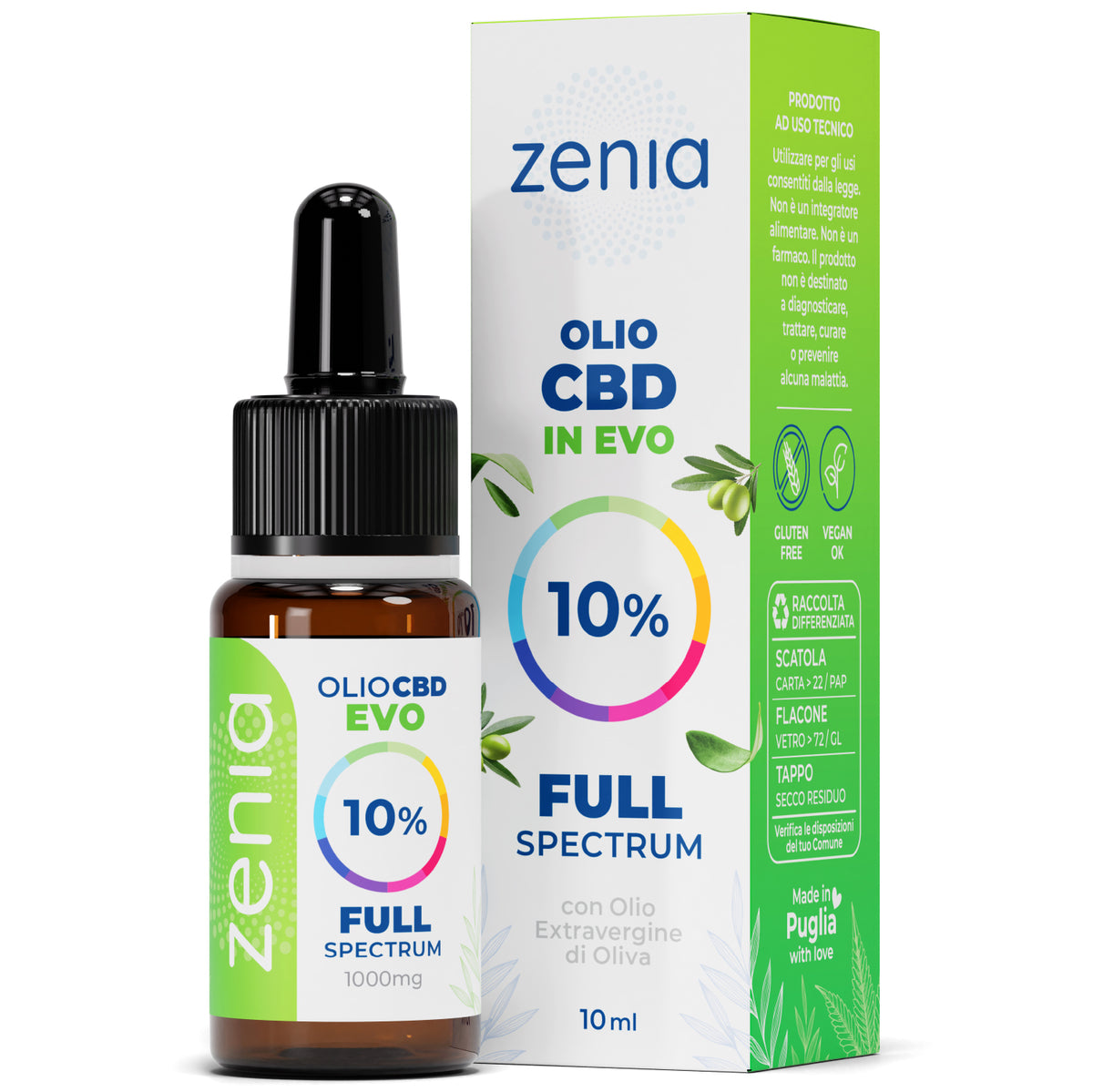 Zenia Olio CBD full-spectrum 10%