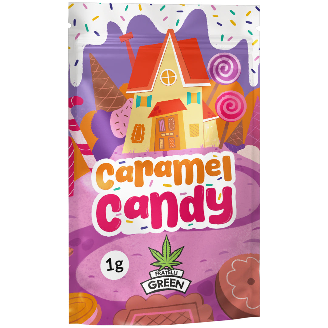 caramel candy doypack