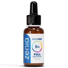 Zenia Olio CBD full-spectrum 5% 30ml bott