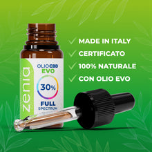 Zenia Olio CBD Evo full-spectrum 30% secondaria