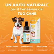 Zenia Olio CBD 5% Cane secondaria 10ml