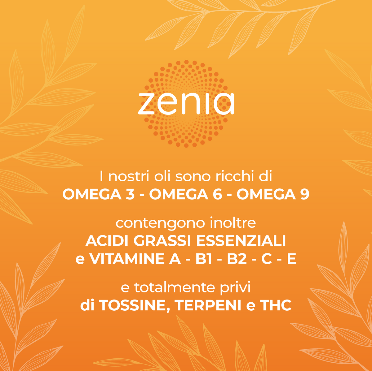 Zenia Olio CBD 5% Gatto secondaria