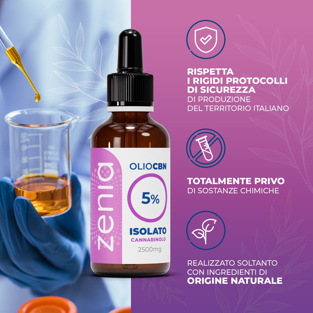 Zenia Olio CBN 5%
