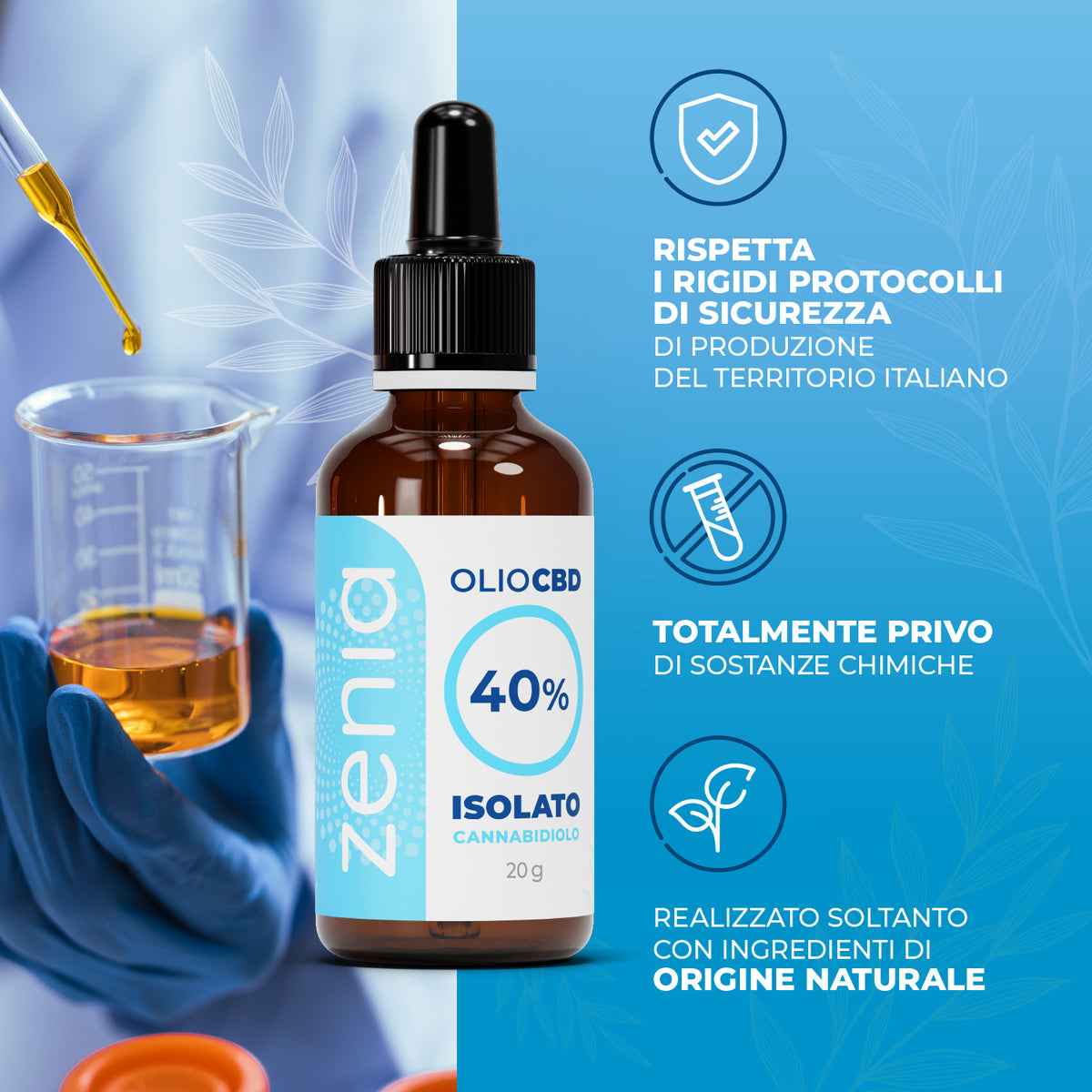 Zenia Olio CBD 40%