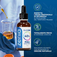 Olio CBD full-spectrum 40% secondaria