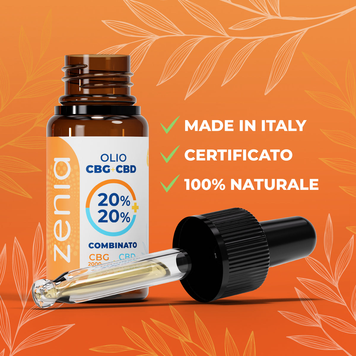 Olio CBG 20% + 20% sec