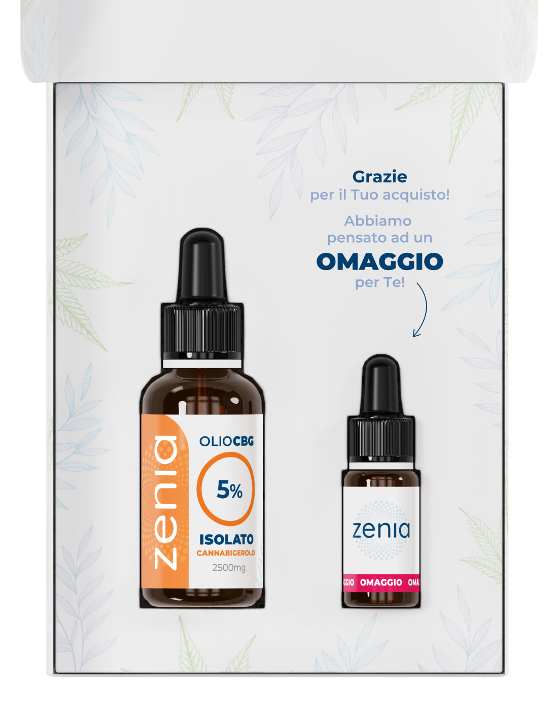 Olio CBG 5% + 5% 30ml omaggio