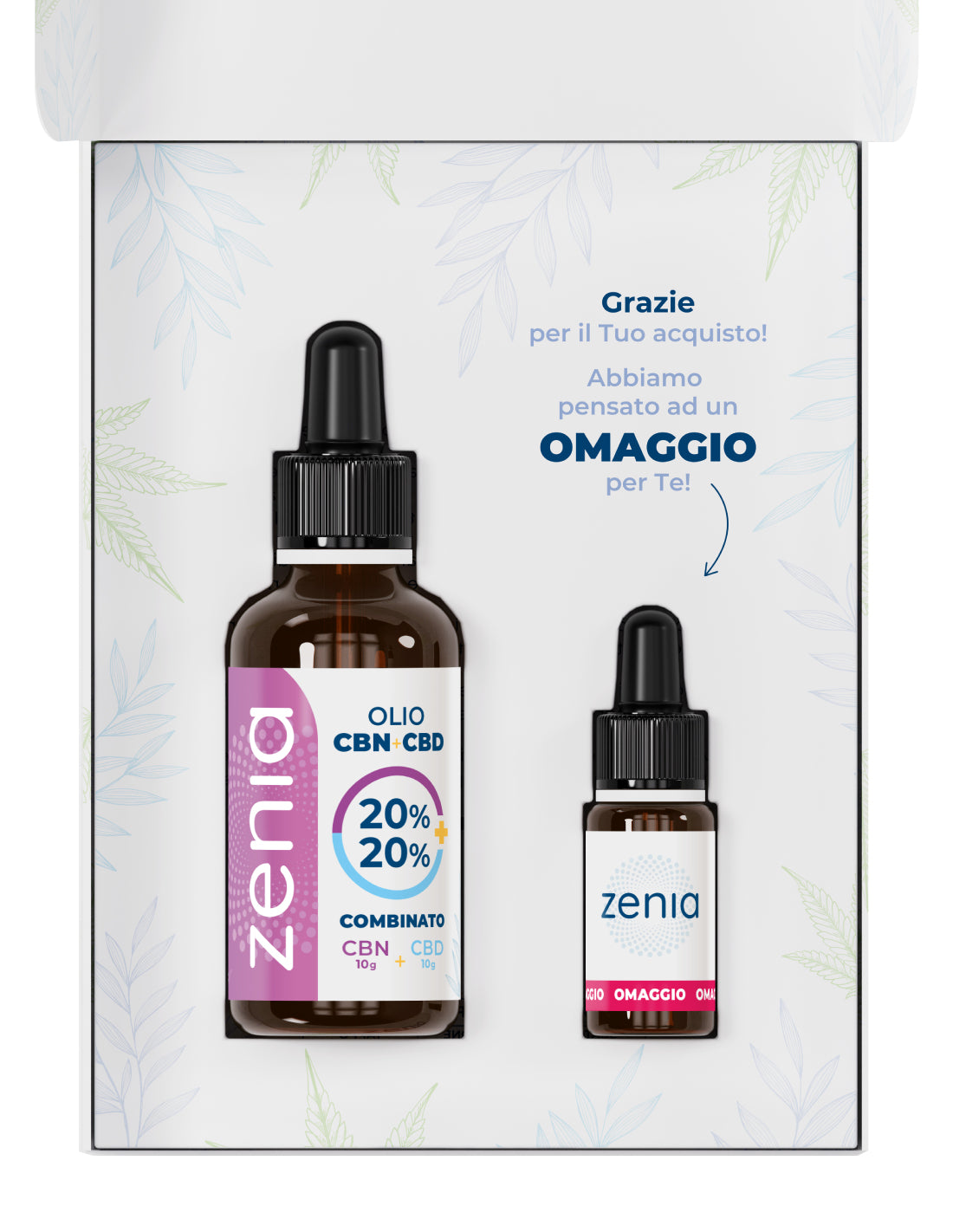 Olio CBN 20% + 20% 50ml omaggio