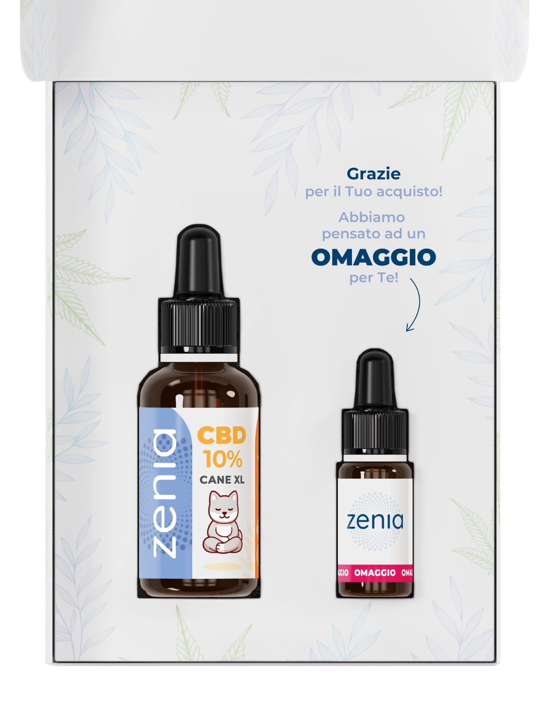 Zenia Olio CBD 10% Cane XL 30ml omaggio