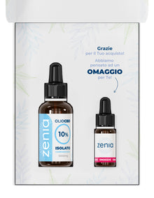 Zenia Olio CBD 10% no thc 30ml omaggio