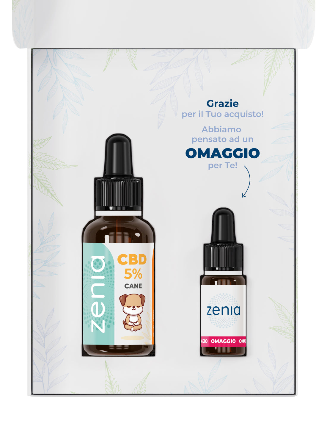 Zenia Olio CBD 5% Cane 30ml omaggio