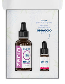 Zenia Olio CBN 5% 50ml omaggio